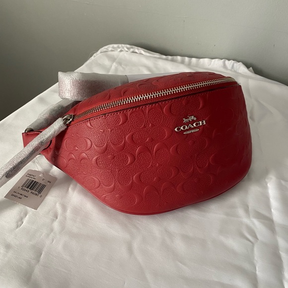 Coach Debossed pattern belt bag